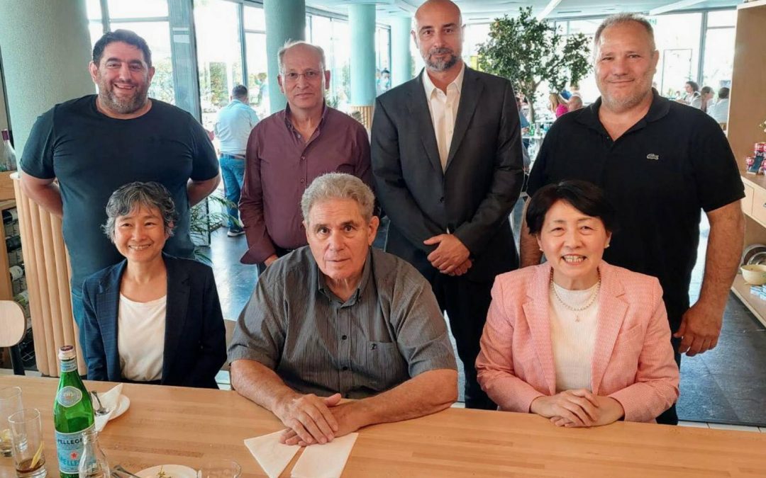 Γεύμα εργασίας στην πρέσβειρα της Ιαπωνίας κ SEKI Izumi