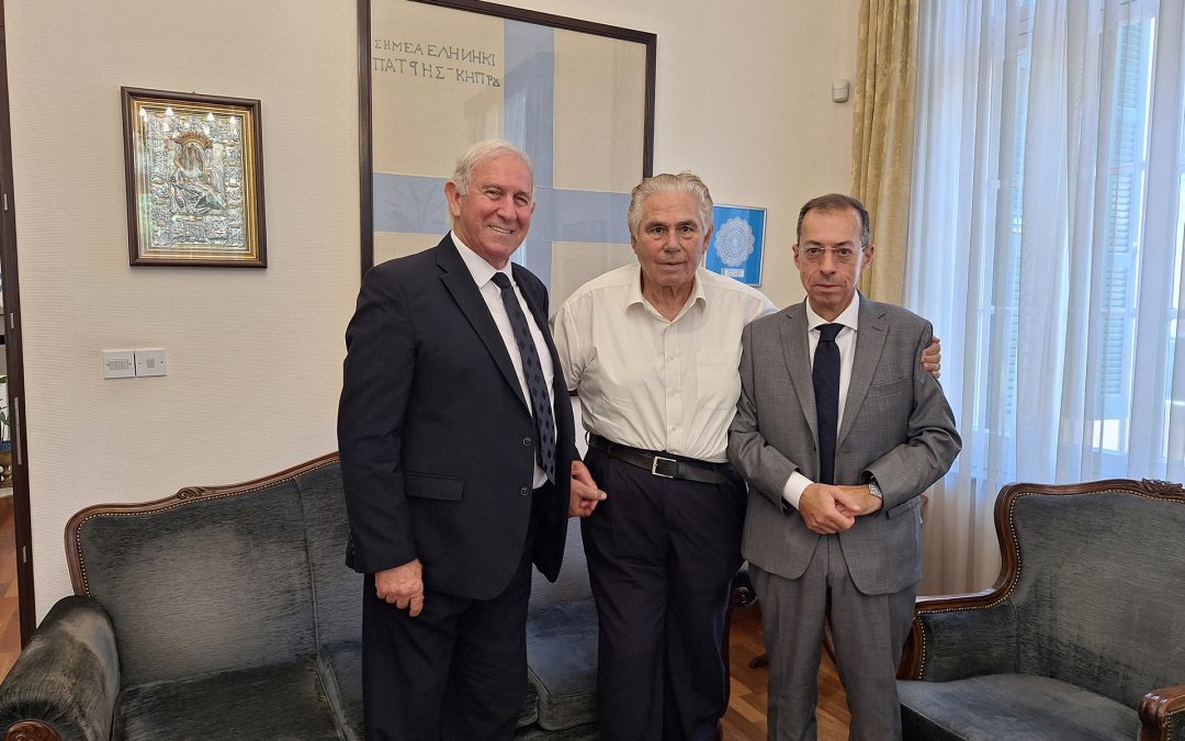 Συνάντηση Κύπριων Olympians με τον Πρέσβη της Ελλάδος