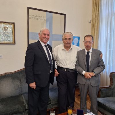 Συνάντηση Κύπριων Olympians με τον Πρέσβη της Ελλάδος